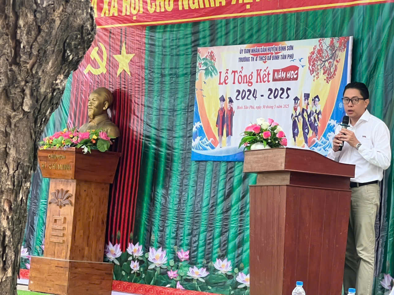 Ông Nguyễn Quang Nhựt – Phó Chủ tịch Hội Quảng cáo TP.HCM phát biểu tại sự kiện