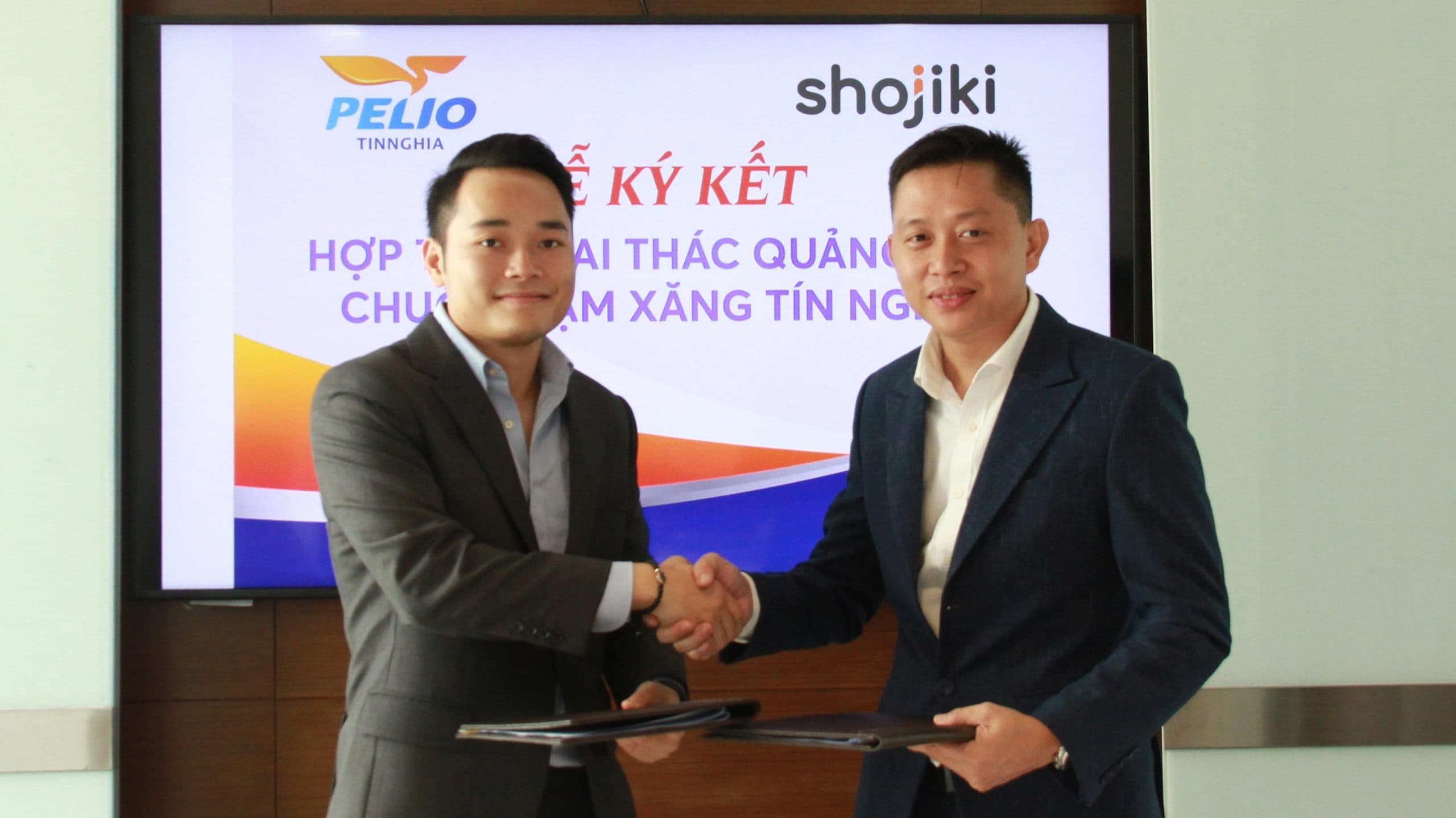 QUẢNG CÁO TRẠM XĂNG – SHOJIKI BẮT TAY VỚI PELIO TÍN NGHĨA