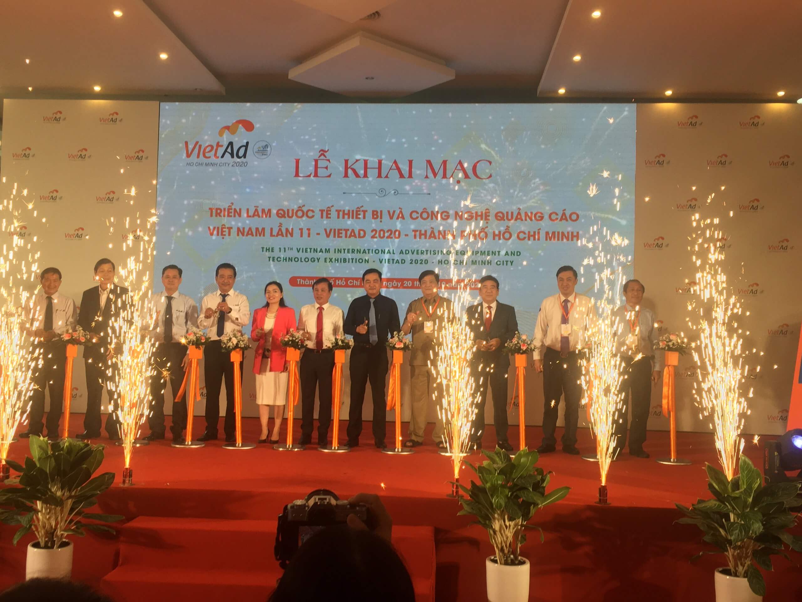 KHAI MẠC TRIỂN LÃM QUỐC TẾ THẾT BỊ VÀ CÔNG NGHỆ QUẢNG CÁO VIỆT NAM LẦN 11 – VIETAD 2020