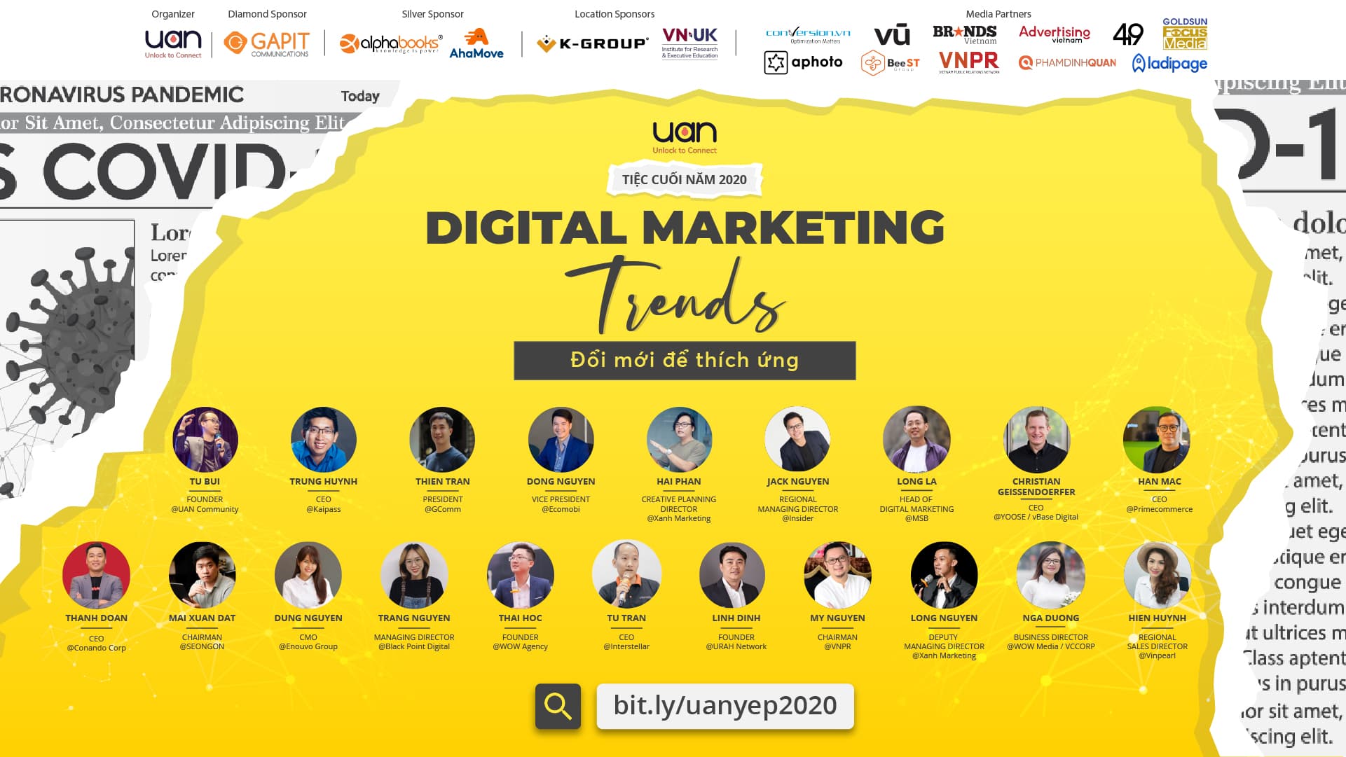 UAN YEAR END PARTY 2020 – DIGITAL MARKETING TRENDS.